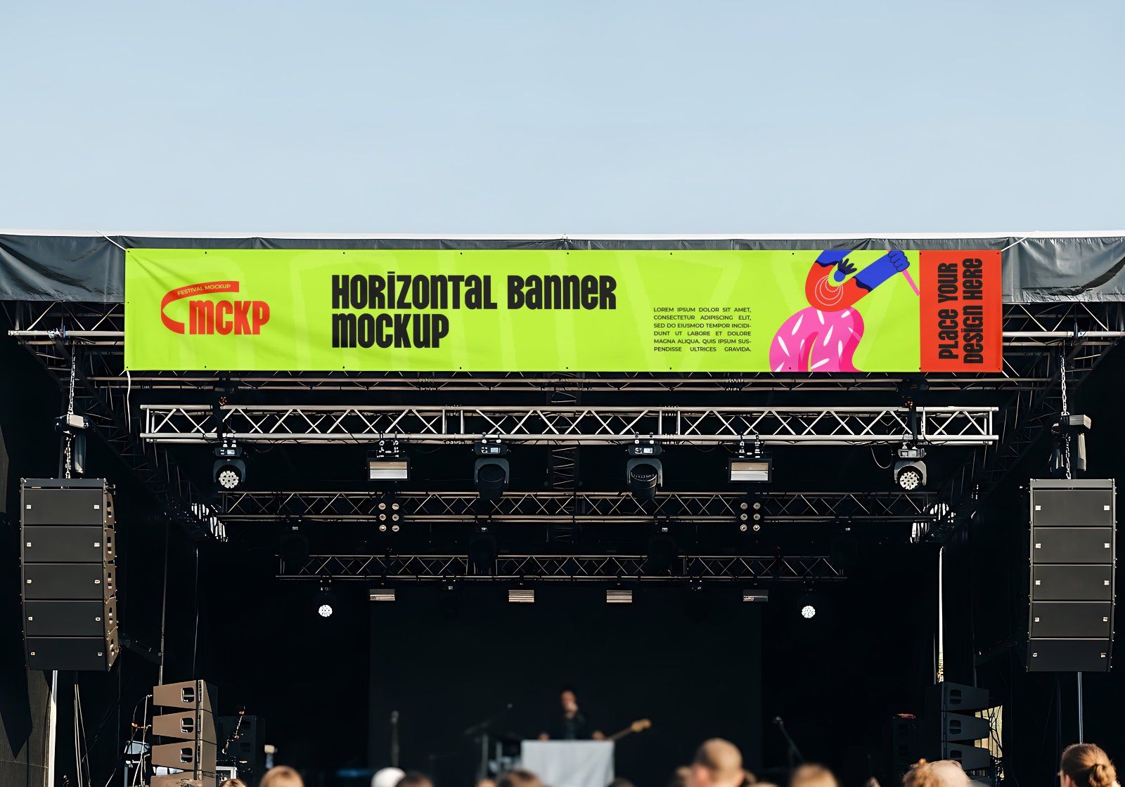 Premium Branding Event Organizer Festival Mockup