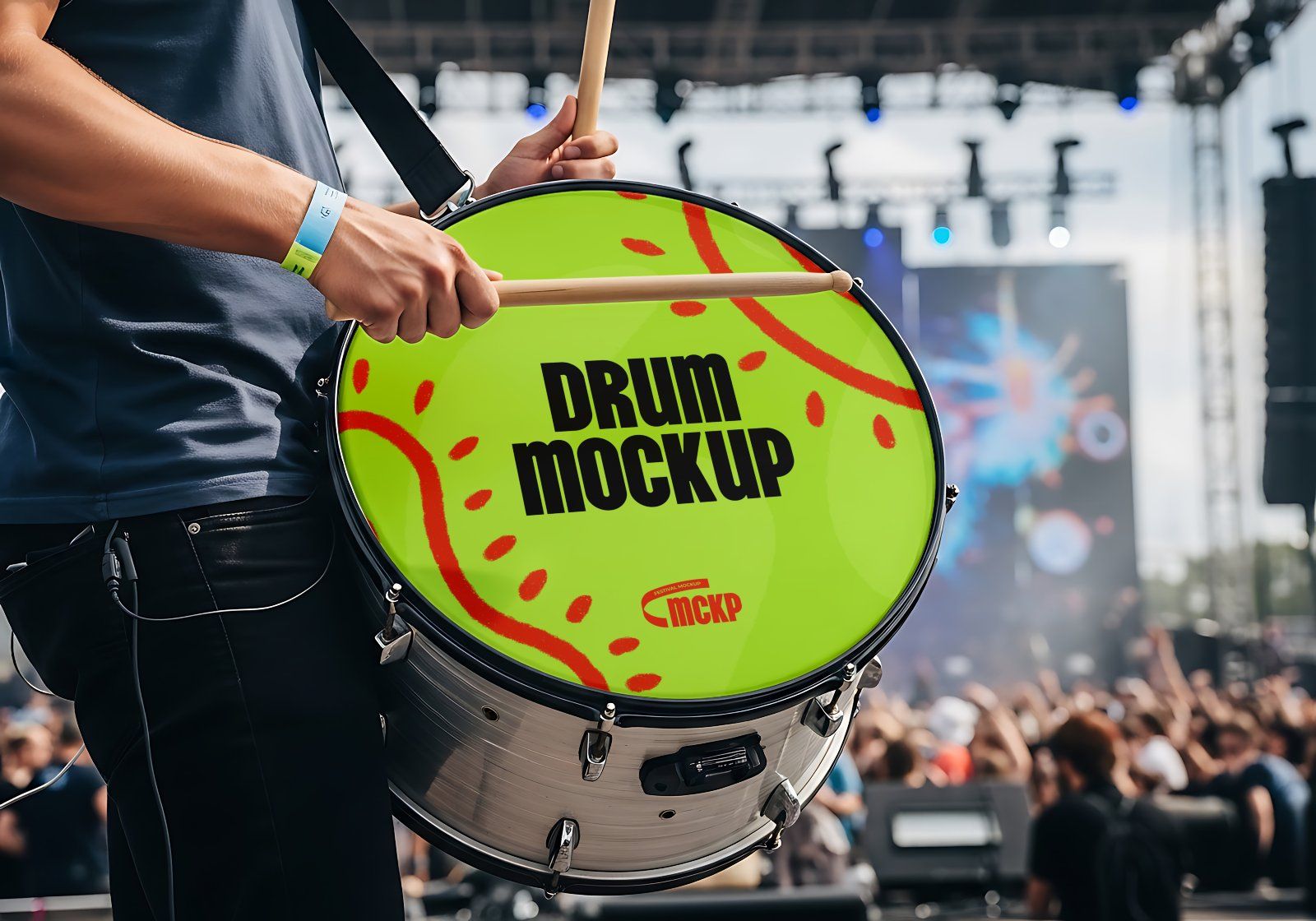 Premium Branding Event Organizer Festival Mockup