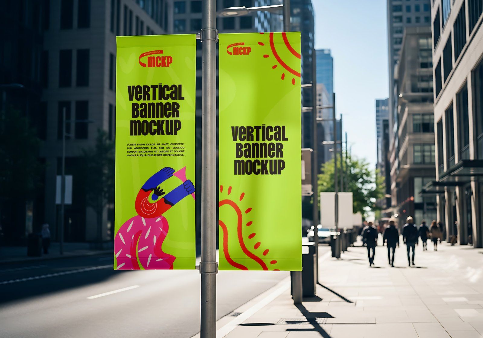 Premium Branding Event Organizer Festival Mockup