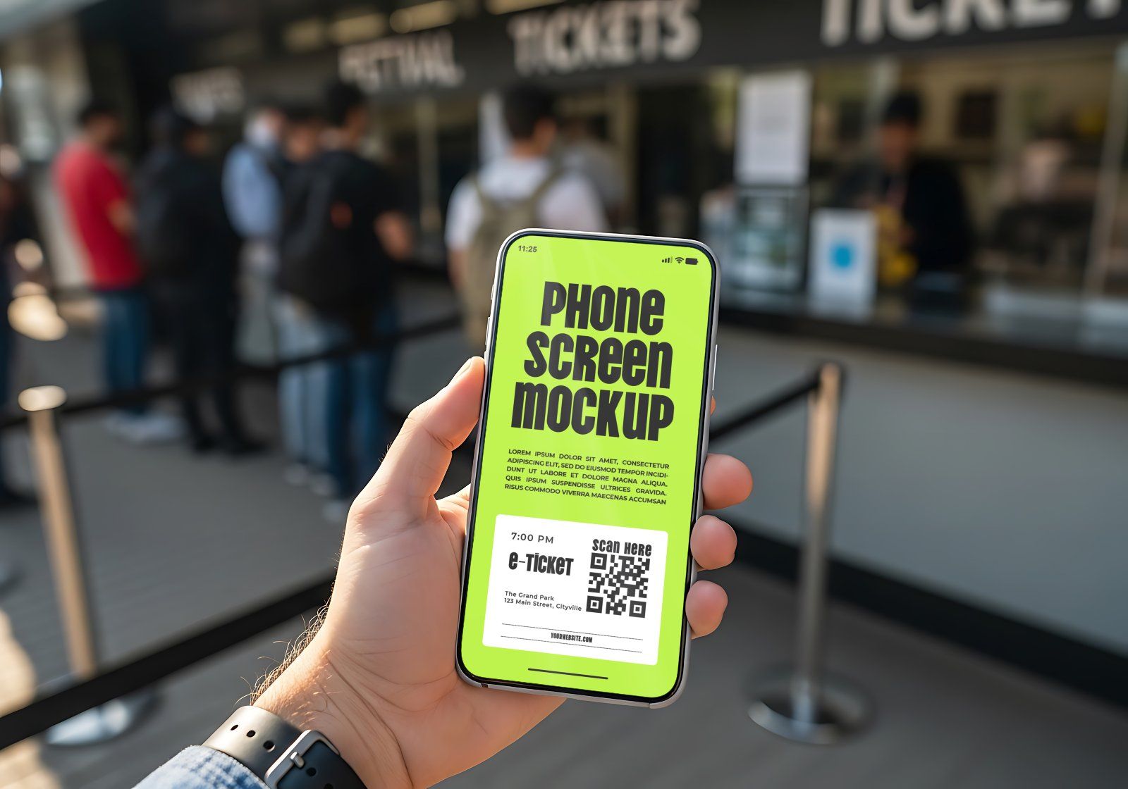 Premium Branding Event Organizer Festival Mockup