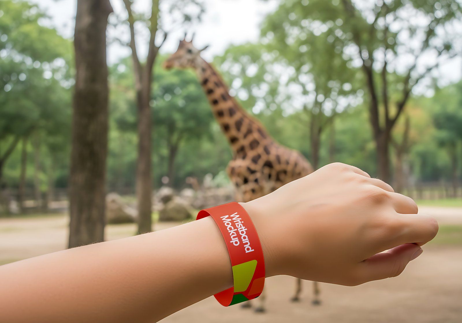 Premium Zoo Park Mockup