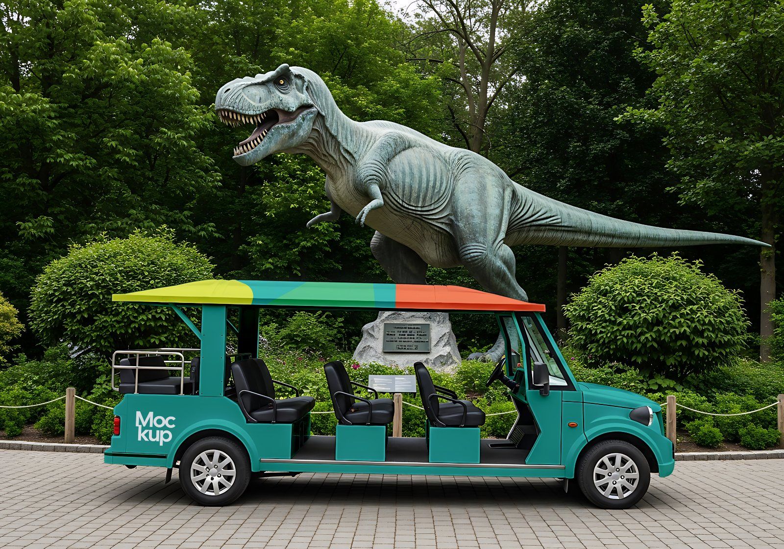 Premium Zoo Park Mockup