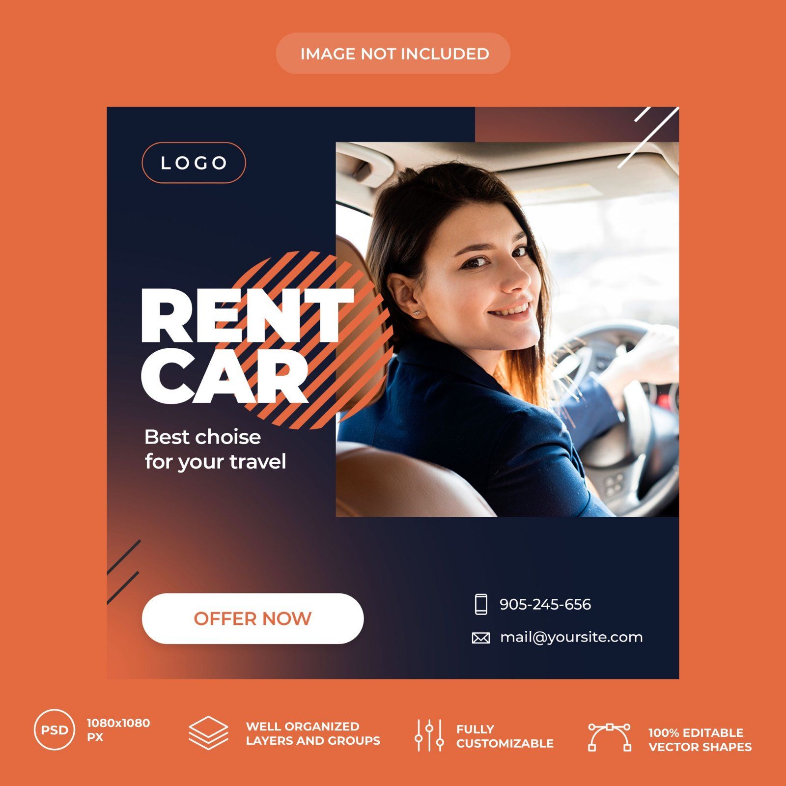 rent-car-social-media-banner-template — image 1