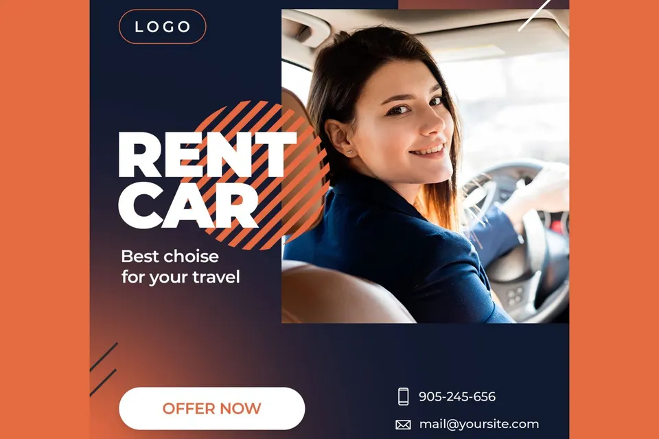 rent-car-social-media-banner-template