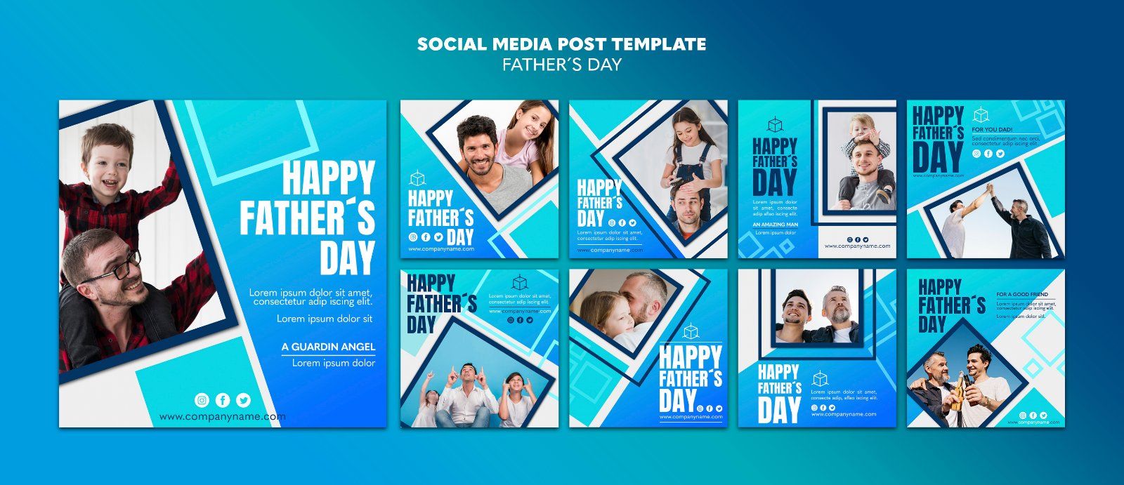 happy-father-s-day-social-media-post-template — image 2