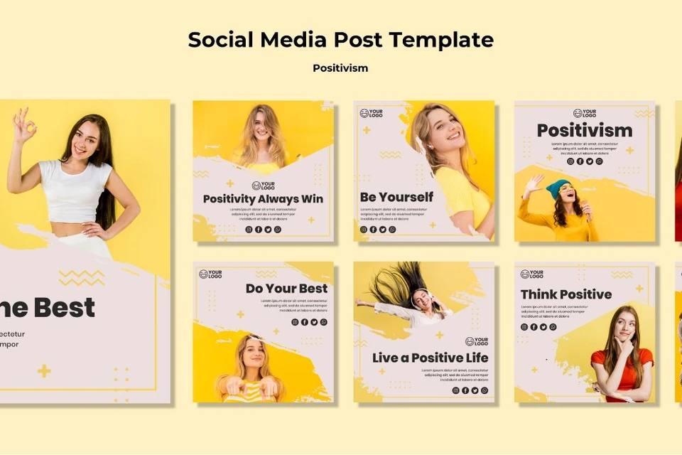 positivism-social-media-post-template