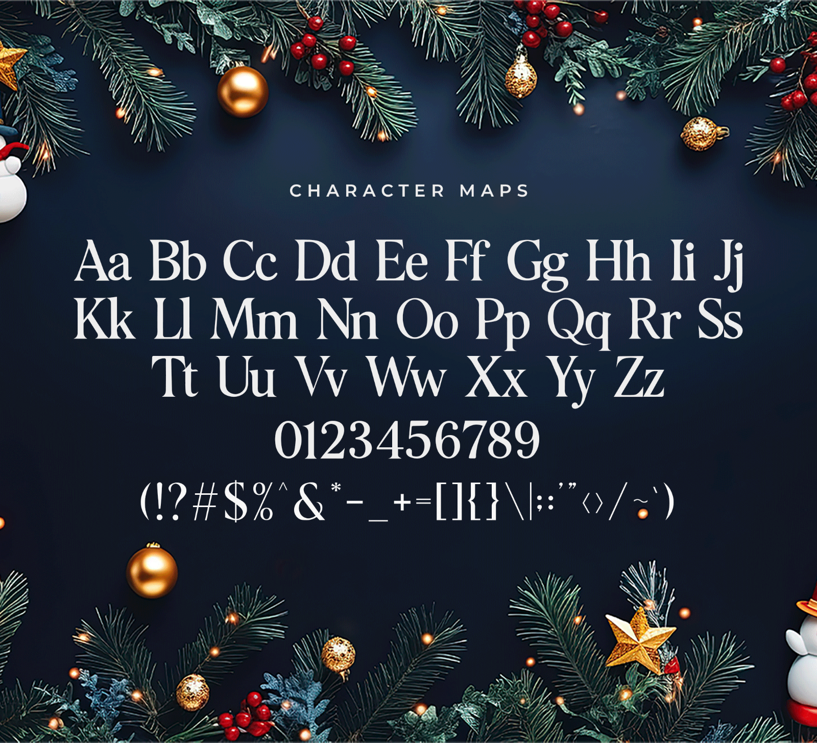 Berrys Christmas – Modern Christmas Font Duo — image 4