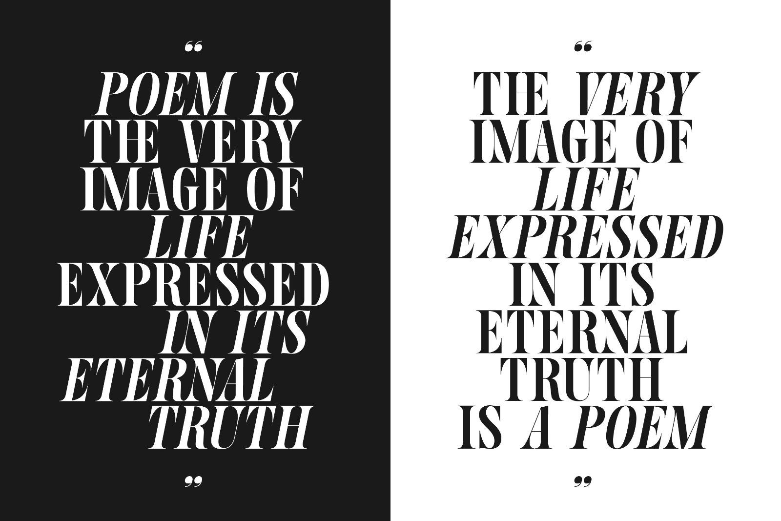 Phosery Display Serif Typeface
