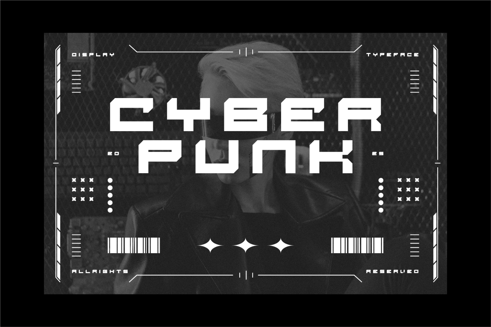 Tyxor - Futuristic Display Font — image 4