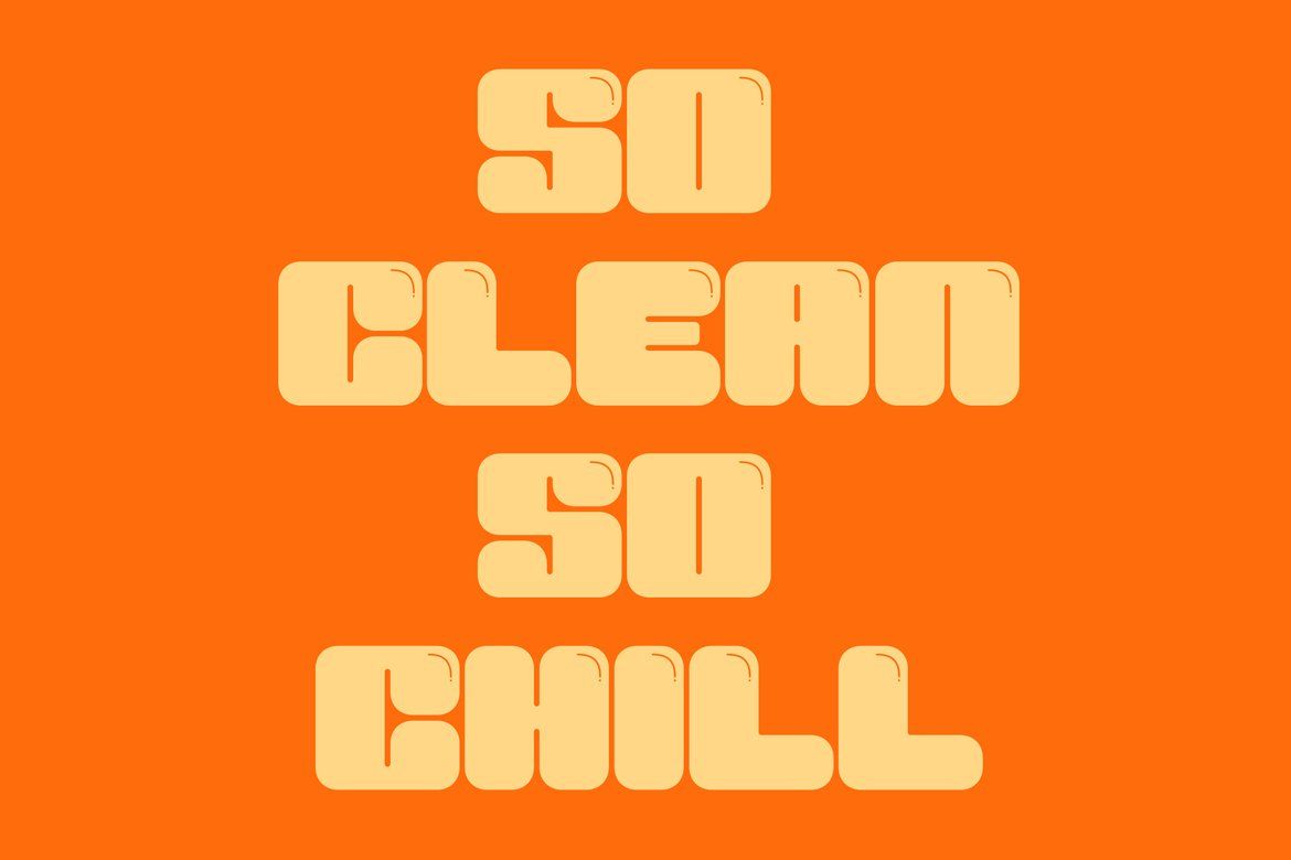 Bold Display Font – Soclen — image 4