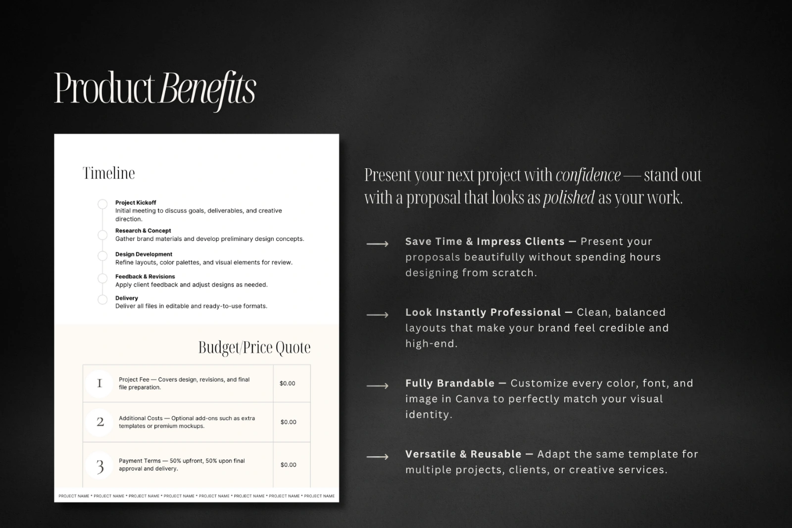 Project Proposal Canva Template — image 4