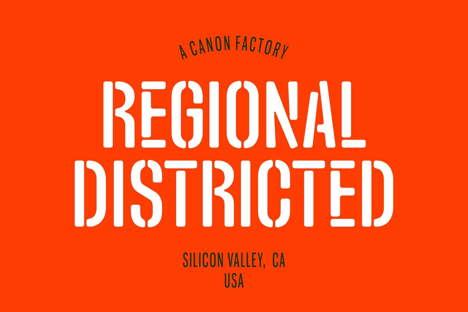 Spencer Stencil Font