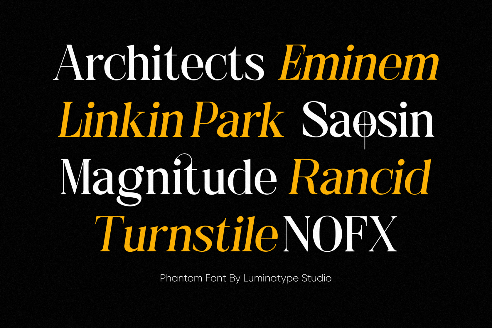 Phantom Serif Font