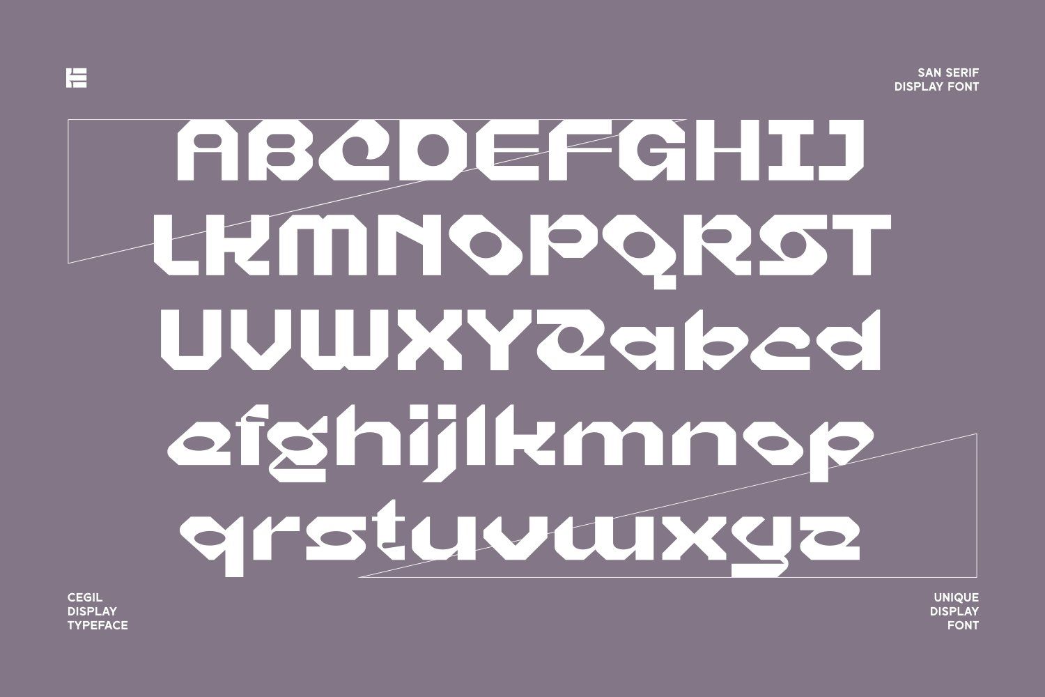 Cegil Display Font
