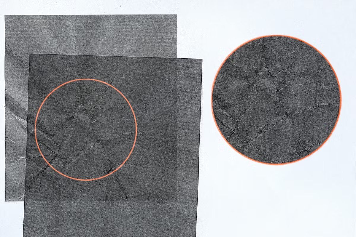 Crumpled archive paper textures