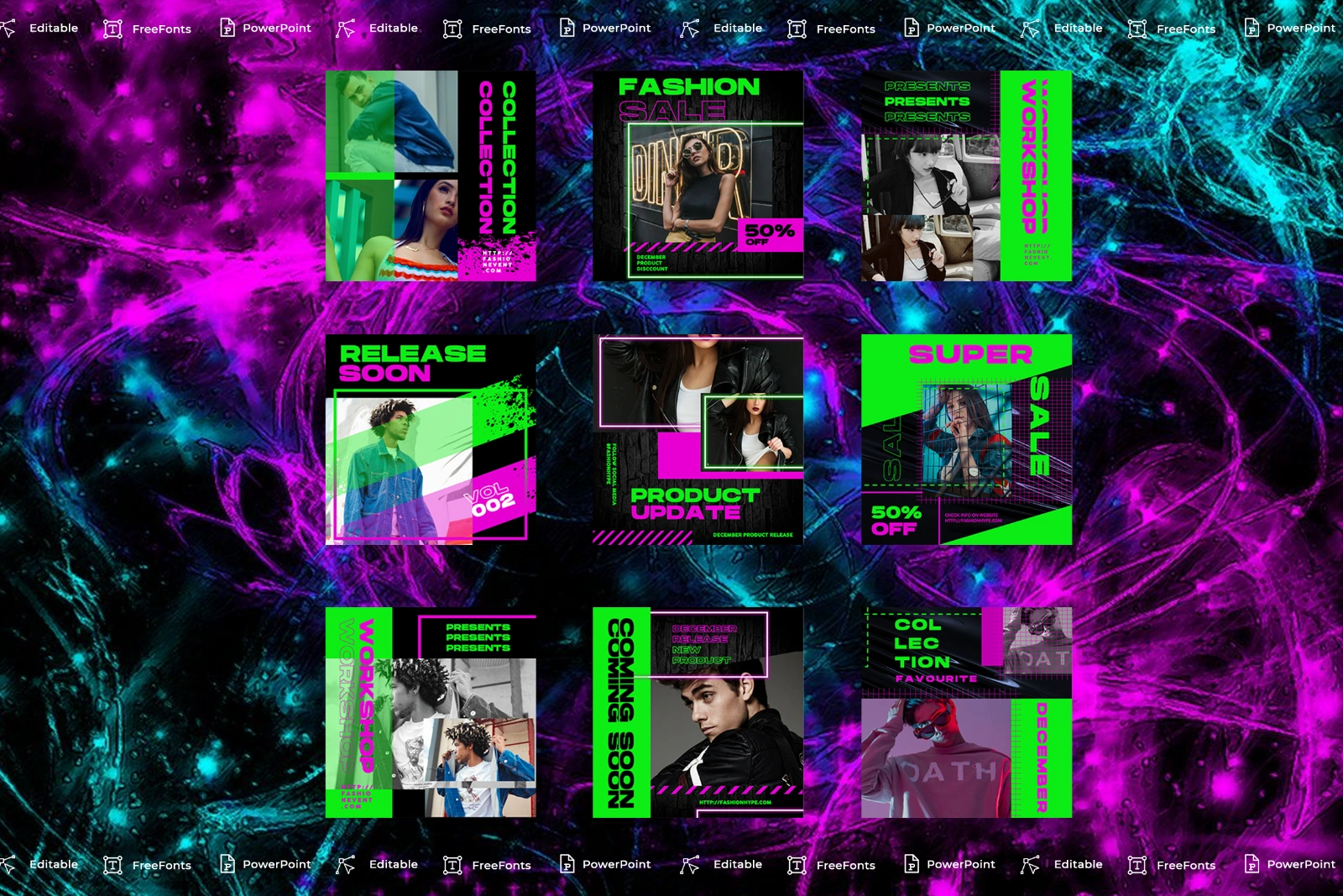BUNDLE INSTAGRAM TEMPLATE PPT — image 5