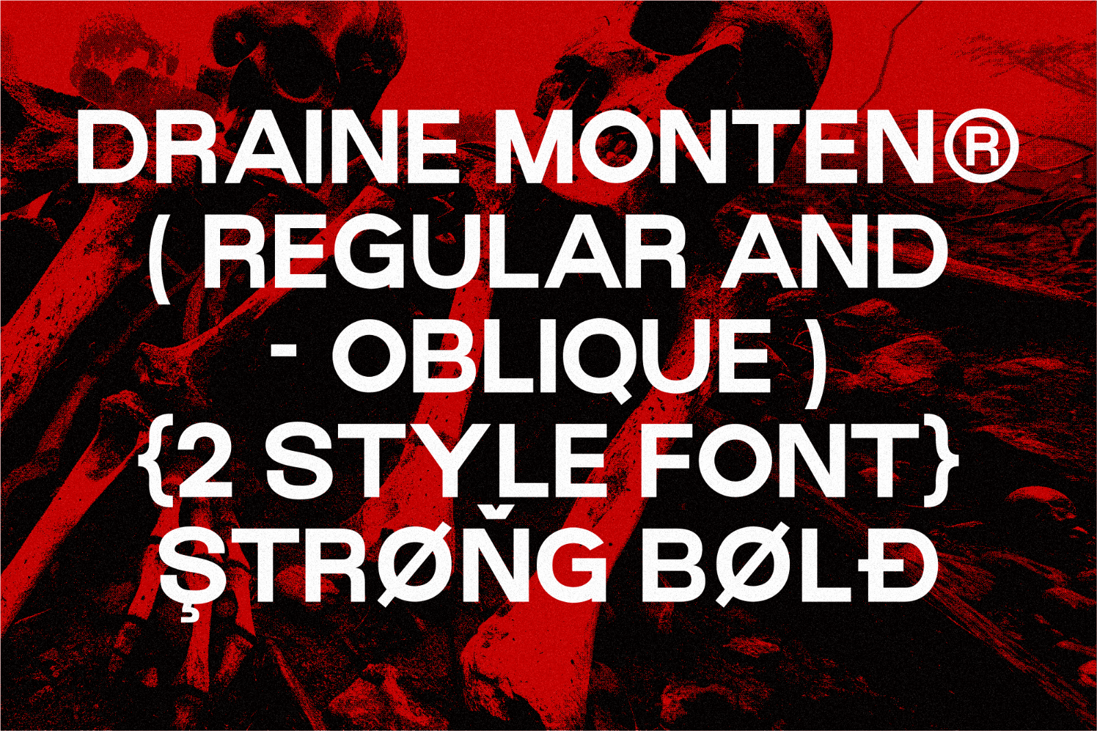Draine Monten - SANS SERIF