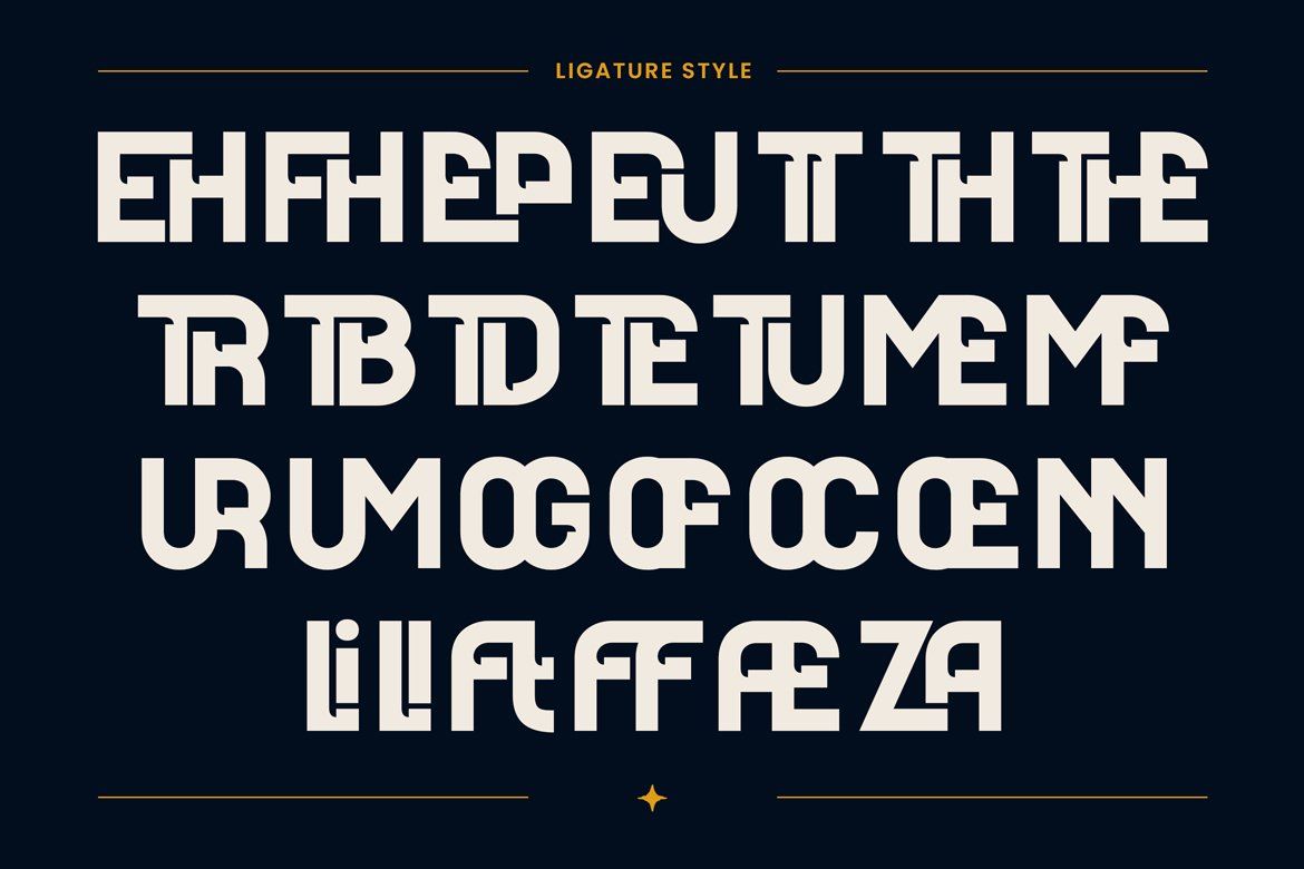 Retro Display Bold Font – Kalire — image 4