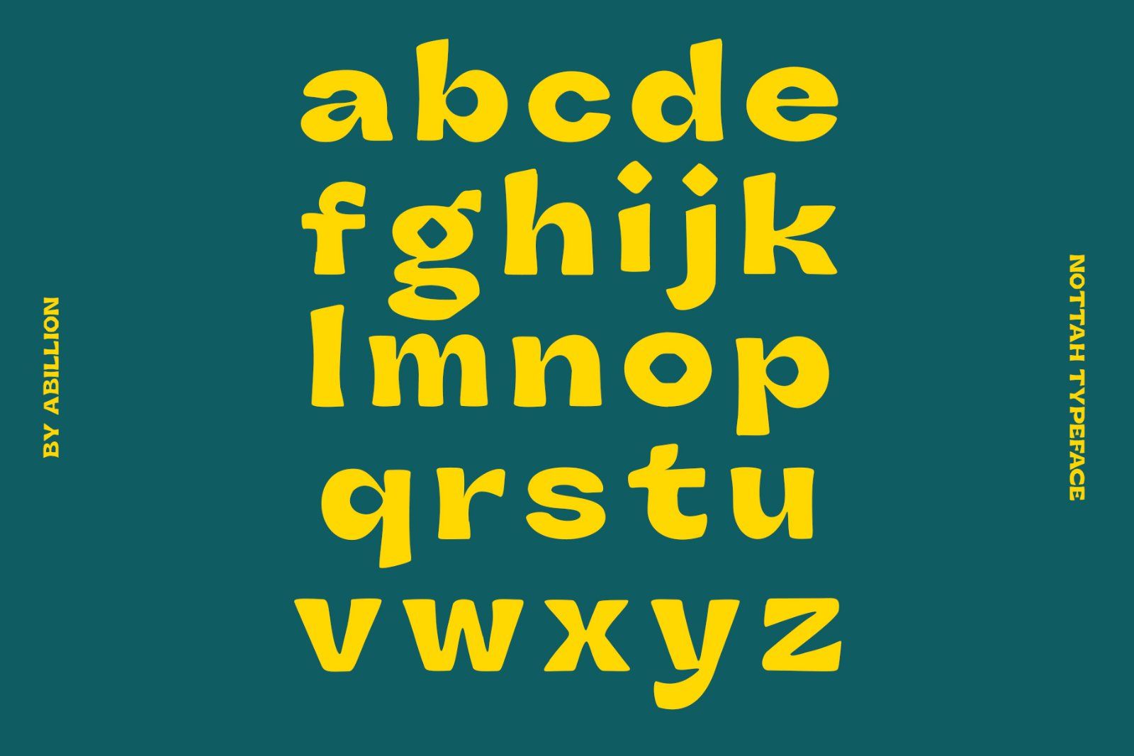 Nottah | Bold Display Sans Serif Font — image 4