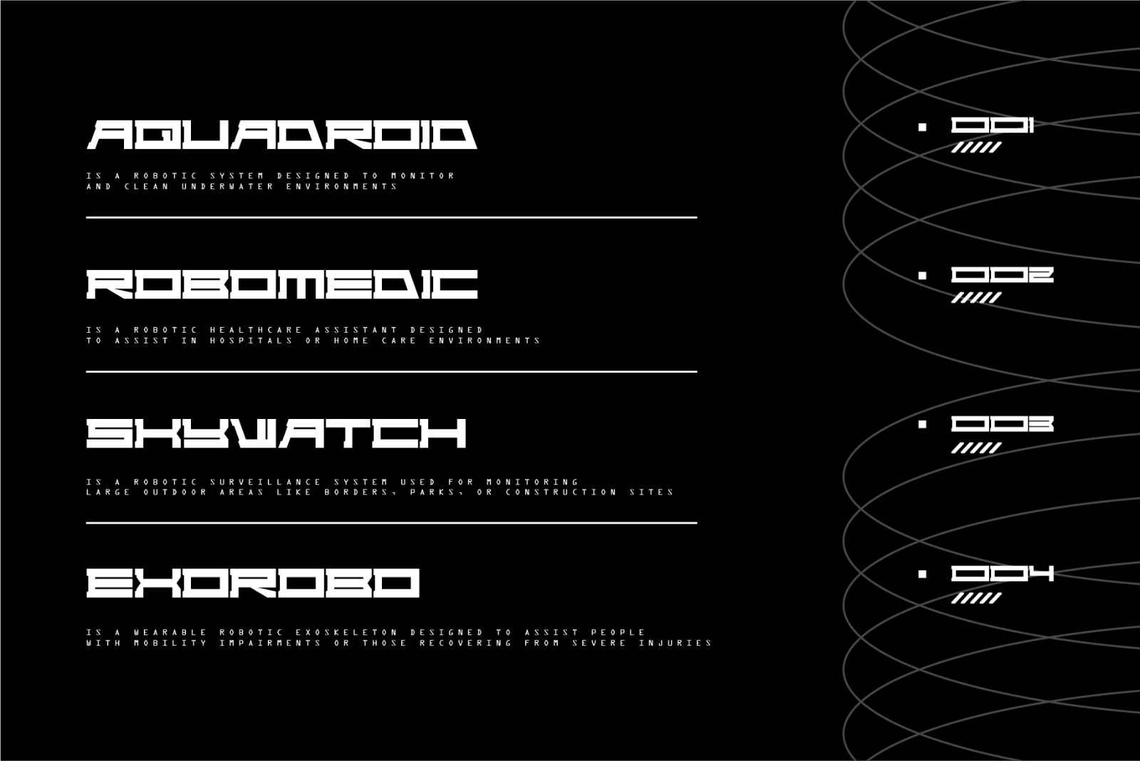 Arox - Futuristic Display Font — image 4