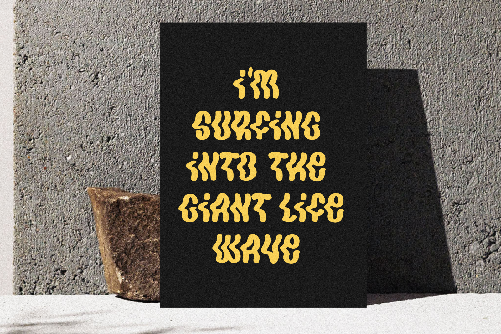 SUPER NINETY - WAVES FONT