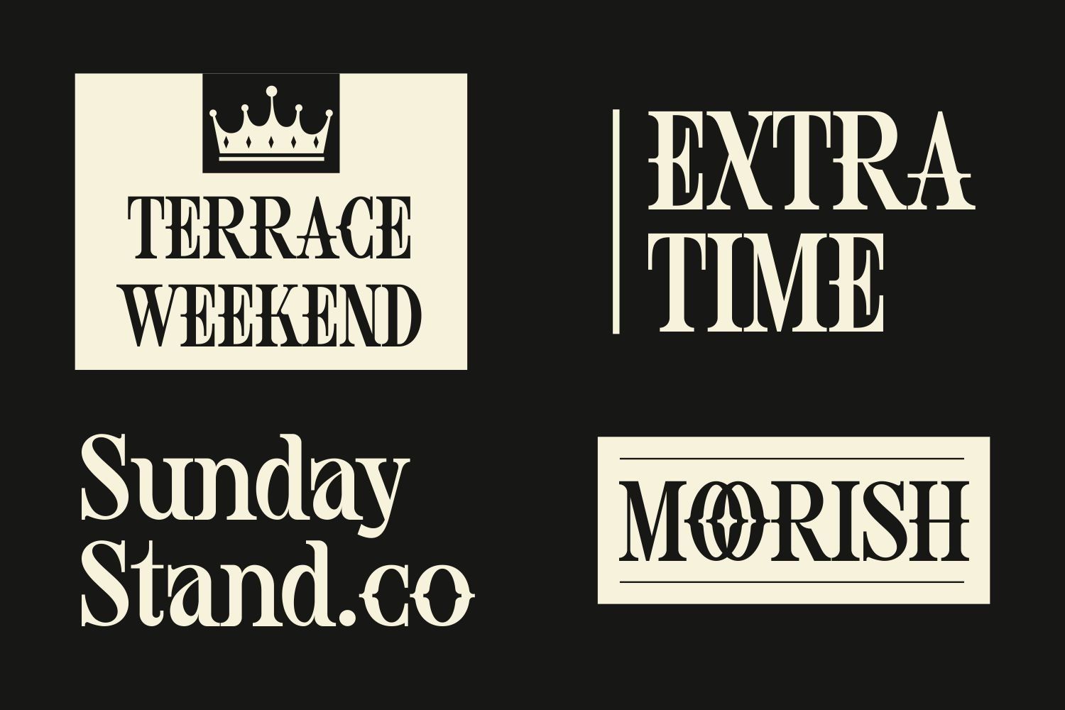 OFFWALL – Display Serif Typeface