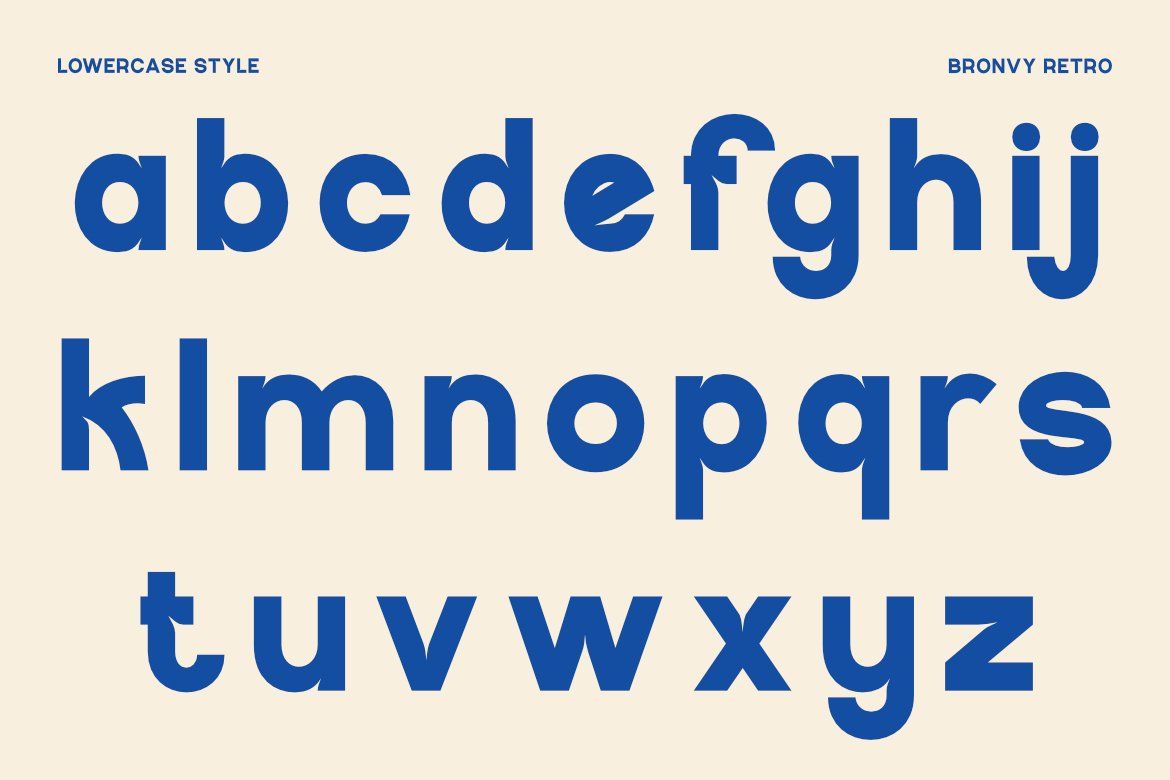 Bronvy | Retro Bold Display Font — image 4