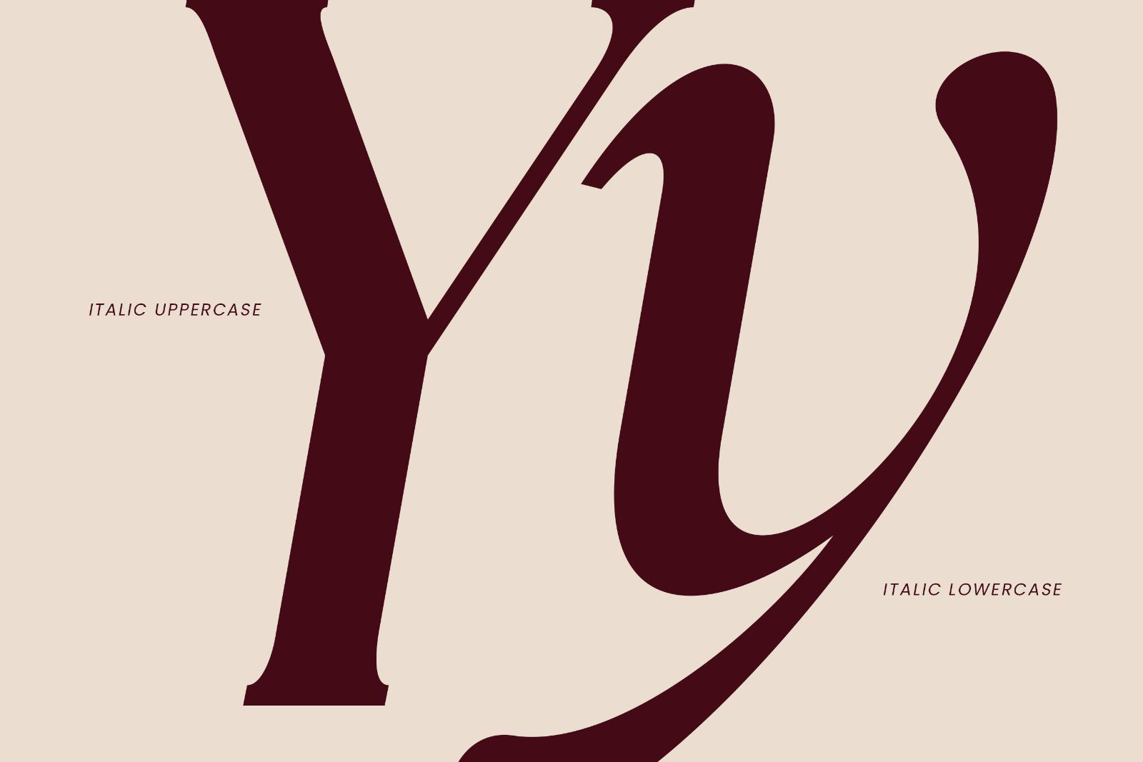The Sanchez Monthly | A Modern Serif Italic Font