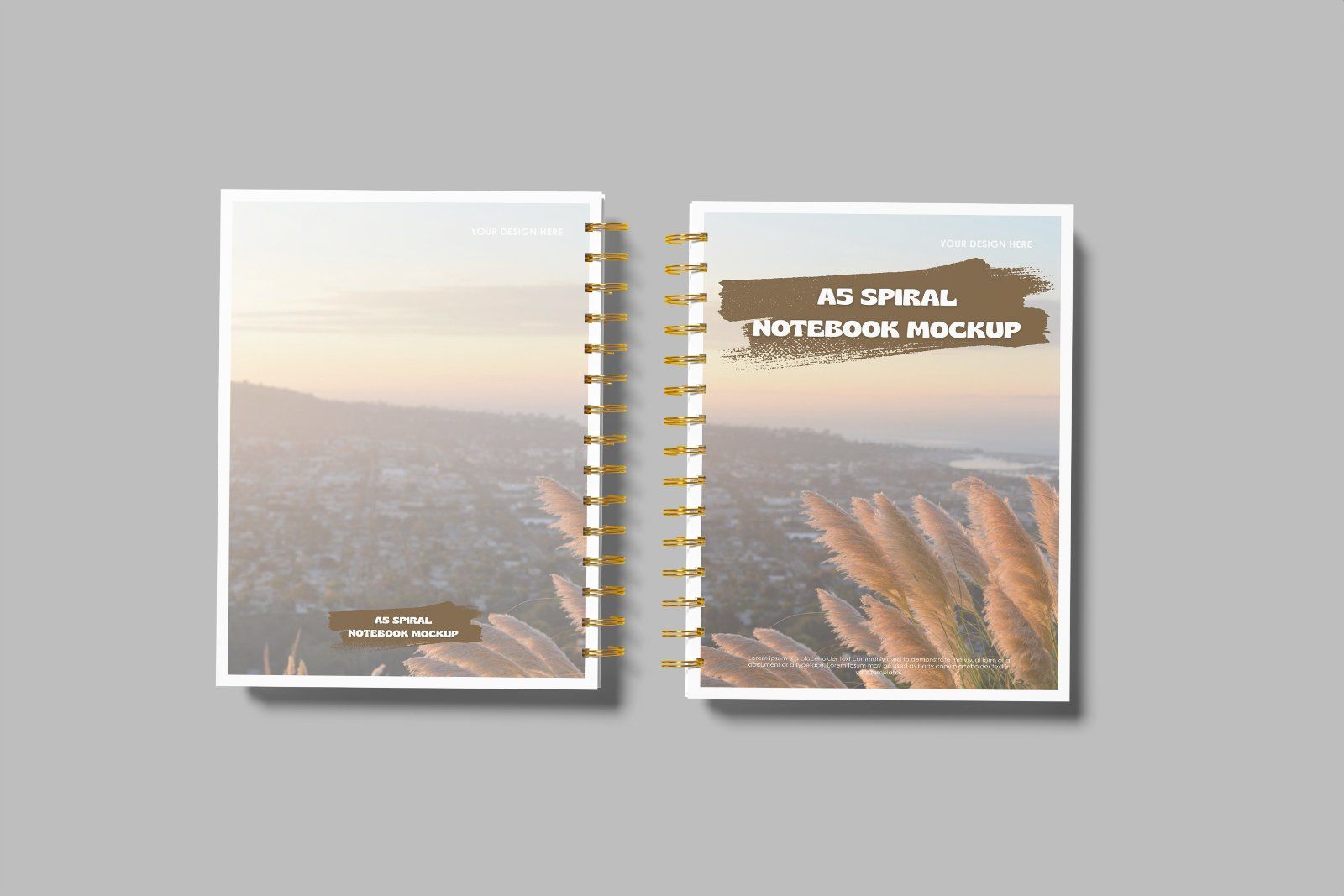 Notebook Spiral Mockup — image 4