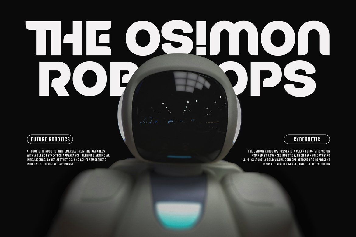 Futuristic Techno Sans Serif Font – Krovex — image 4