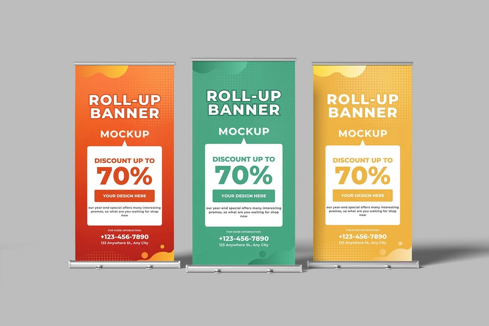 Rollup Banner Mockup