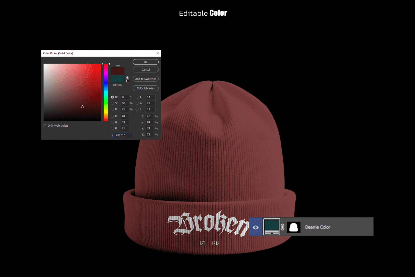 Beanie Mockup Bundle