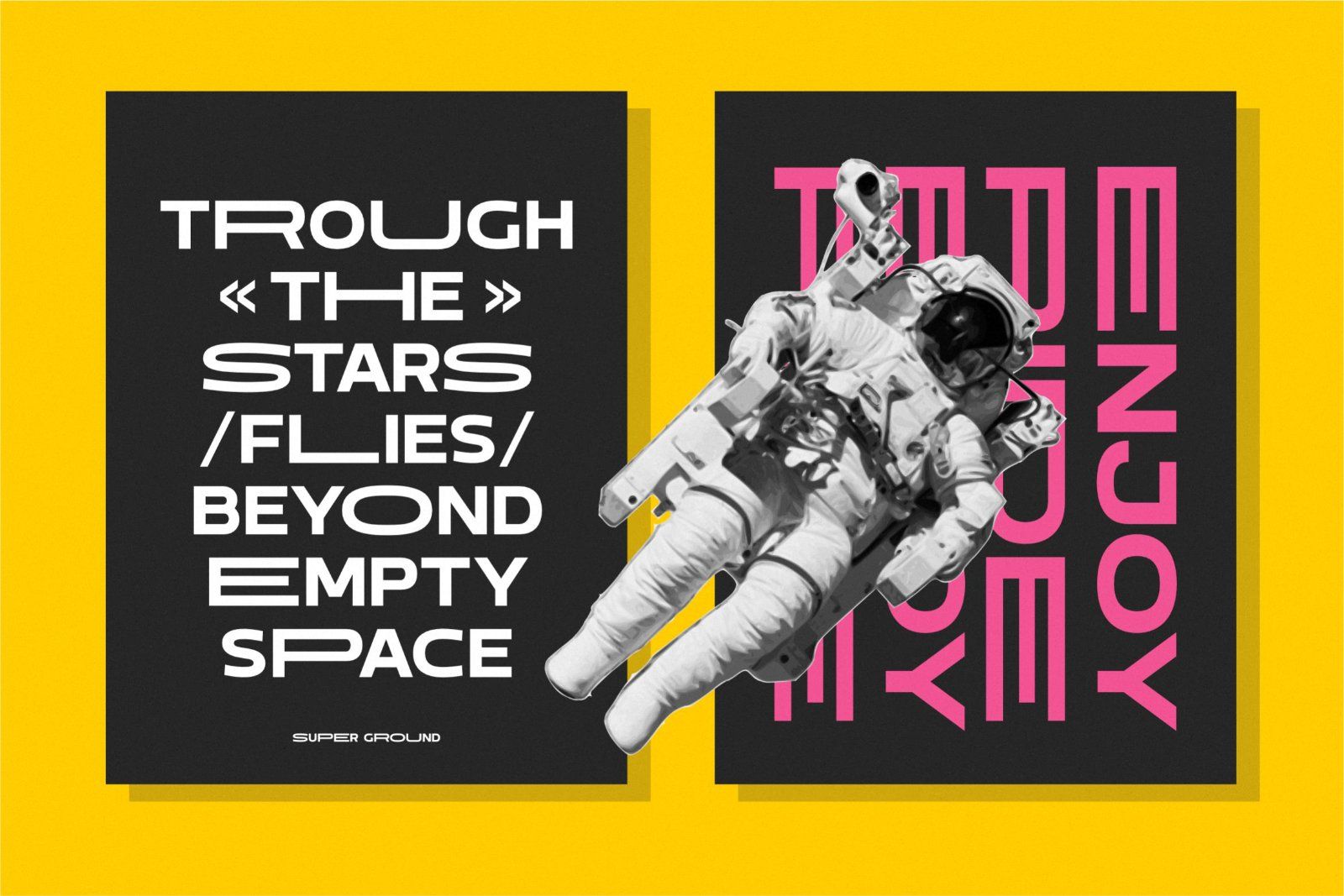 Super Ground Typeface