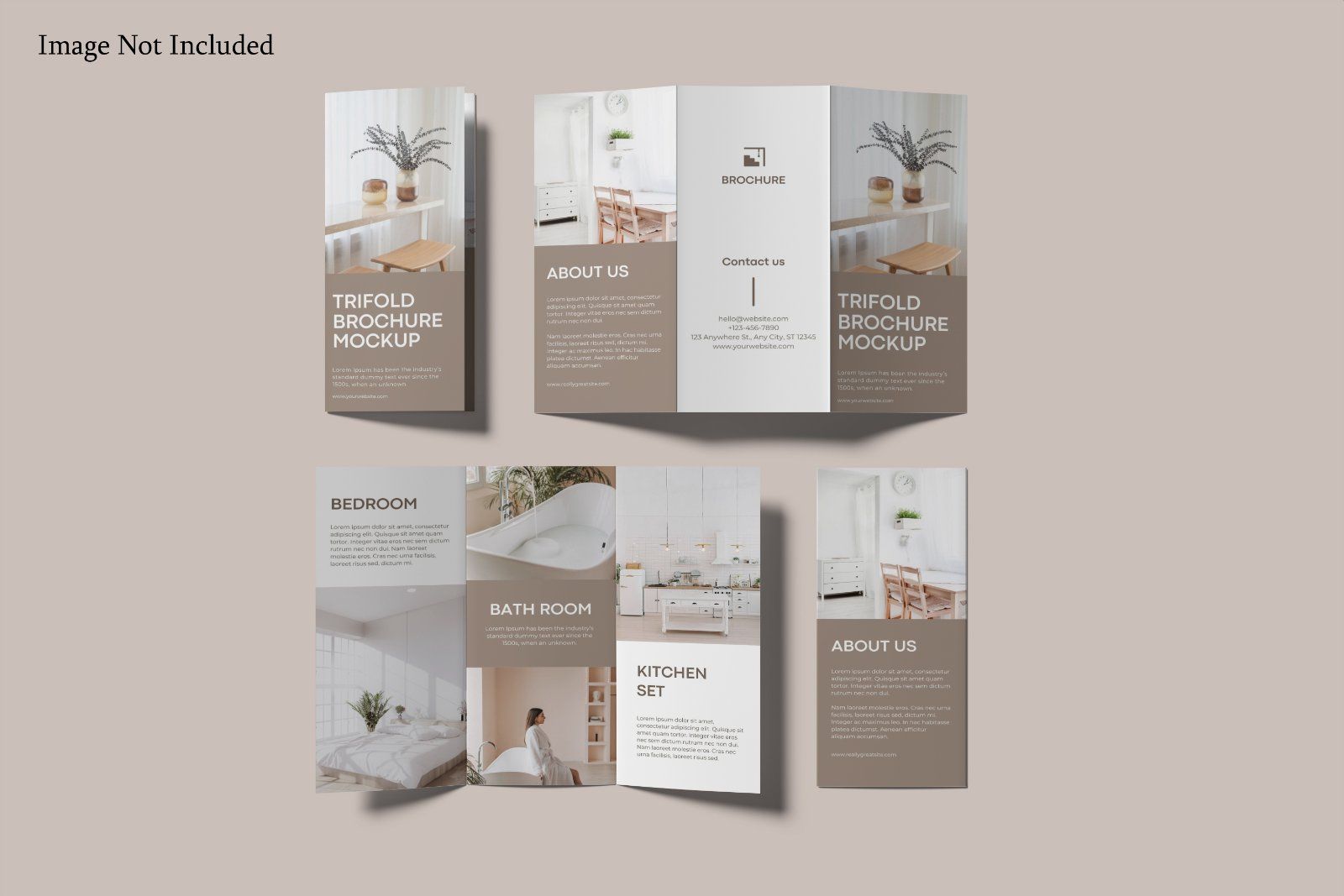 Trifold Brochure Mockup — image 4