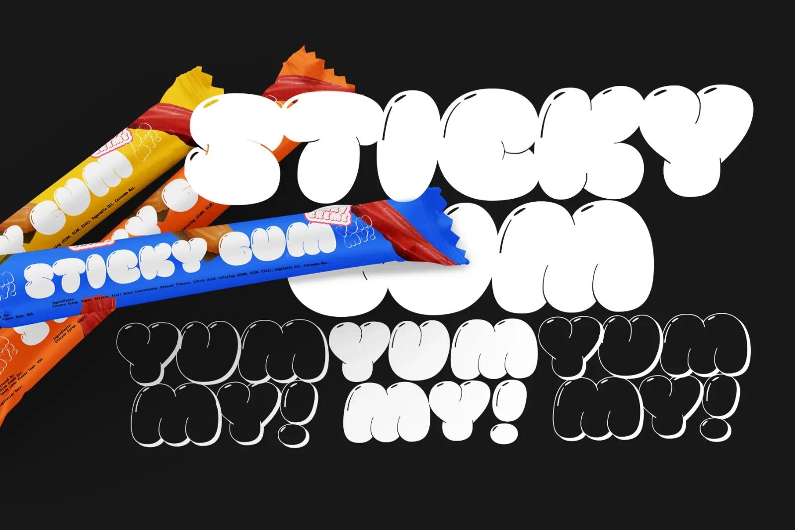 Pluffy Loon | Baloon Bubble Font — image 4