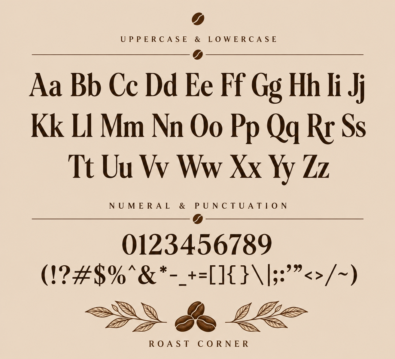 Roast Ledger – Modern Bold Serif Font — image 4