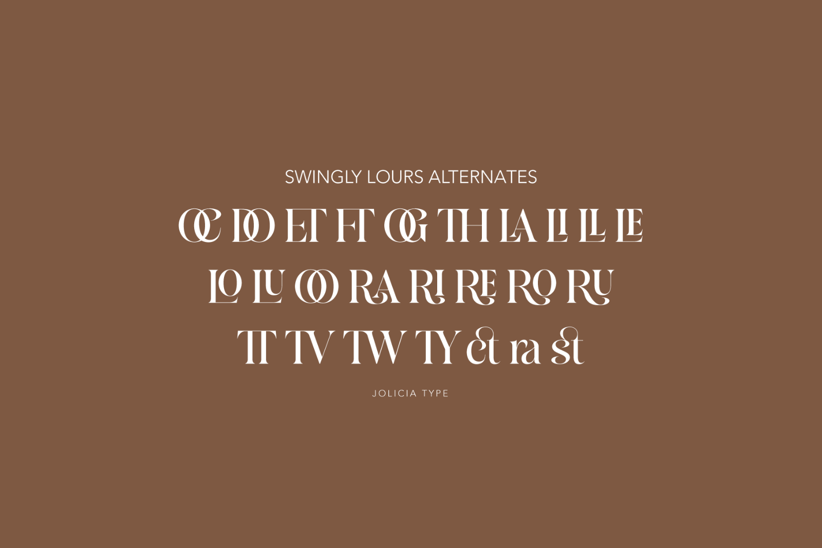 Swingly Lours | Magnificent Font — image 4