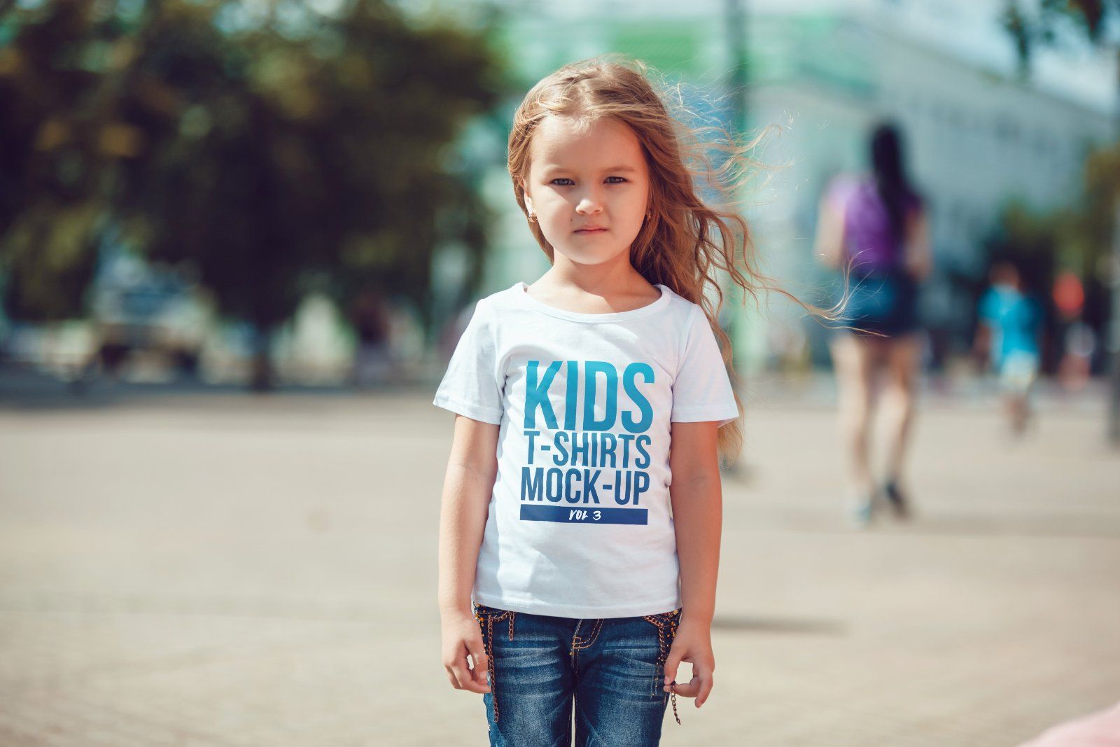 Kids T-Shirt Mock-Up Vol 3