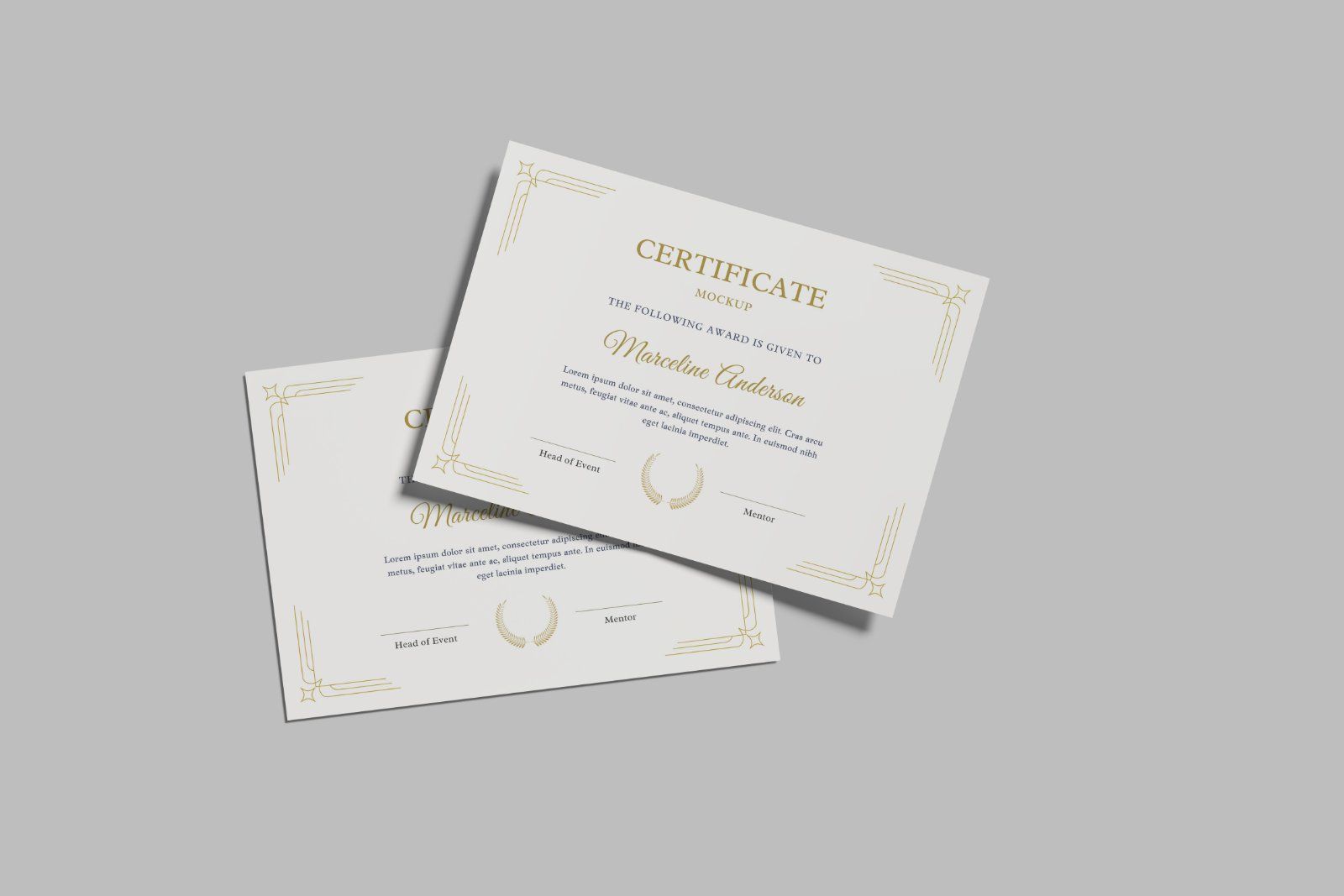 Certificate Mockup — image 4