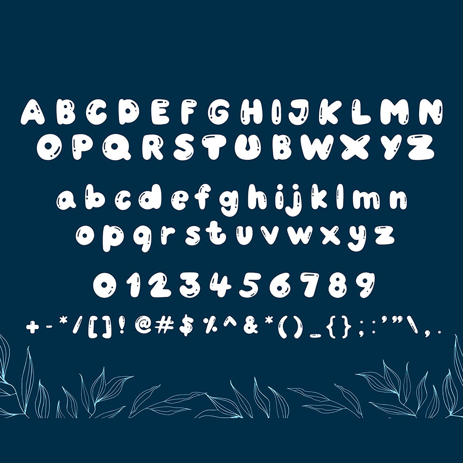 Bubble float Font — image 6