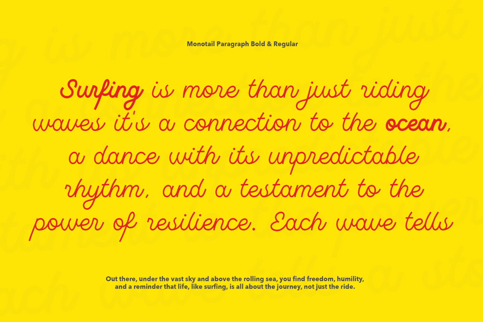 Monotail Script | Monoline Font Family — image 4