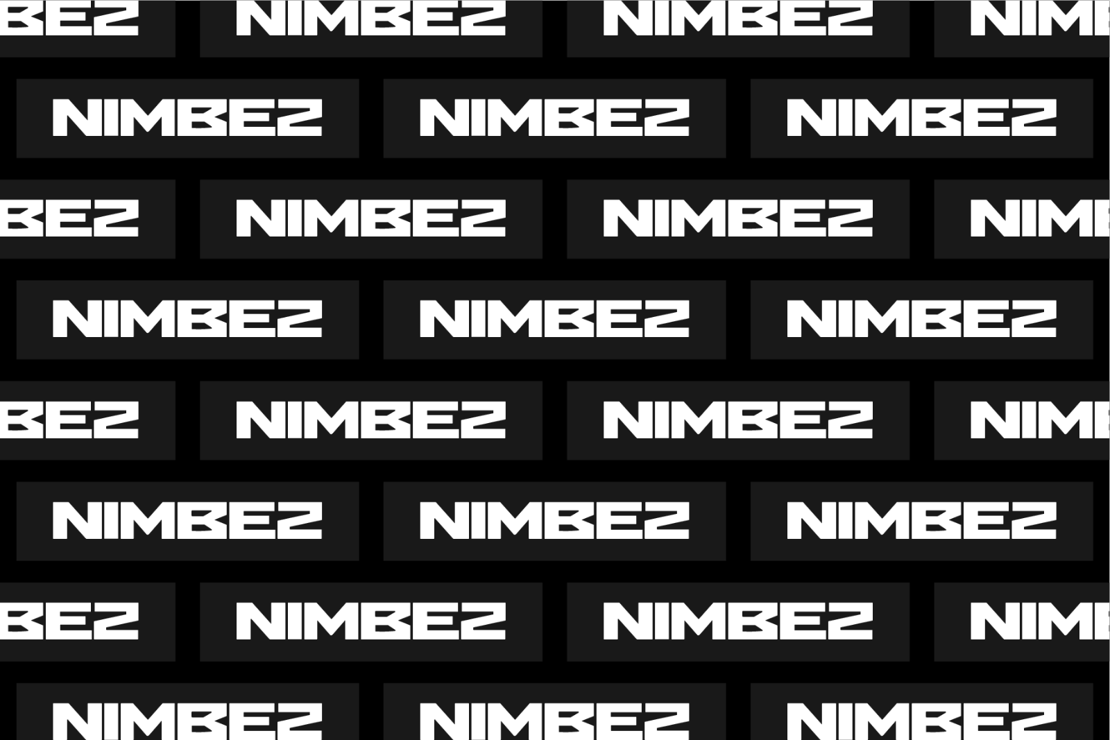 Nimbez - Futuristic Display Font — image 4