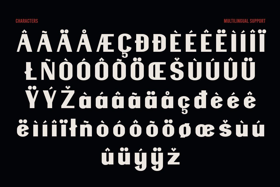 Montrak – Condensed Sans Typeface Font — image 4
