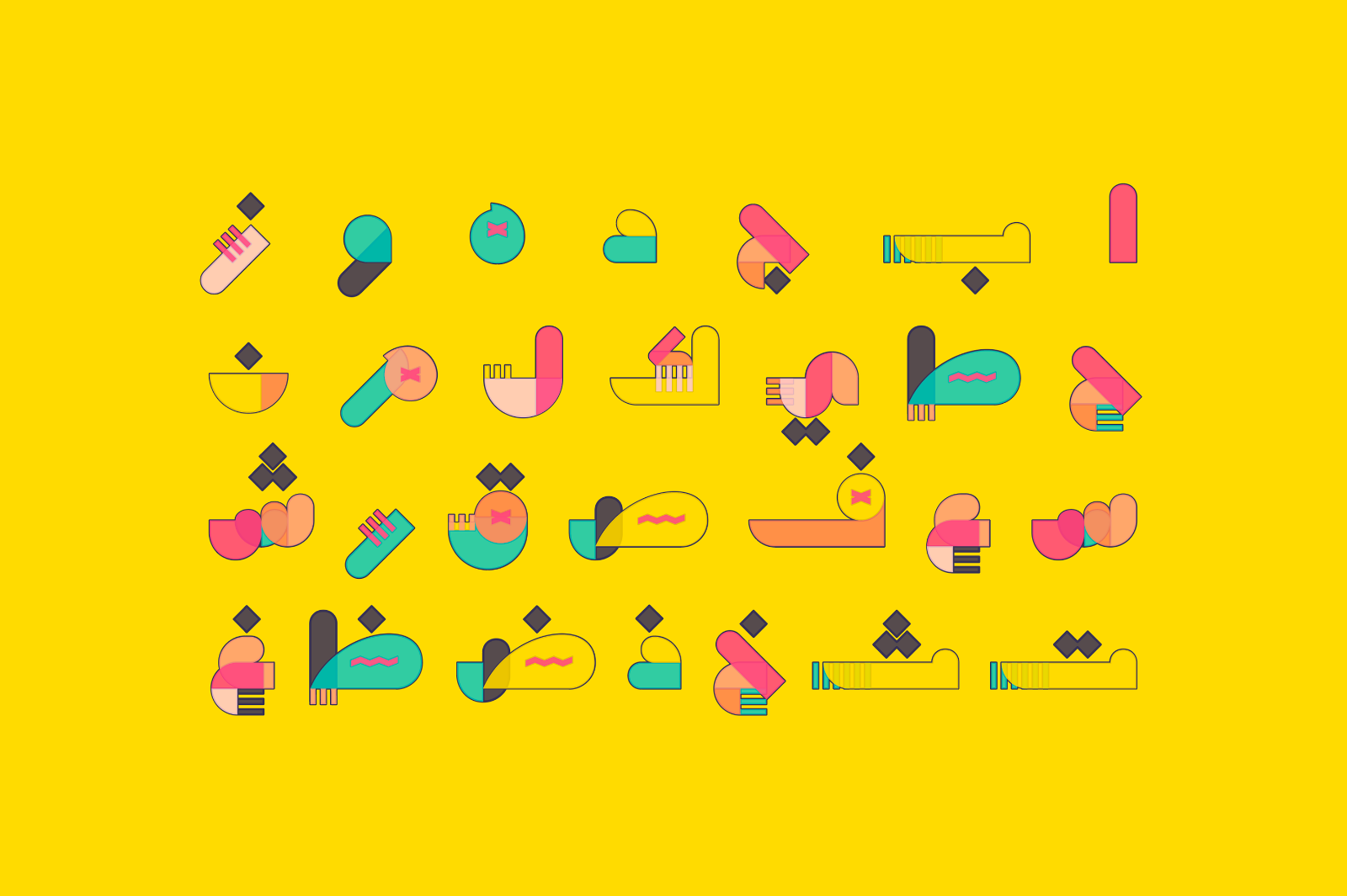 Tashkeel - Arabic Color Font