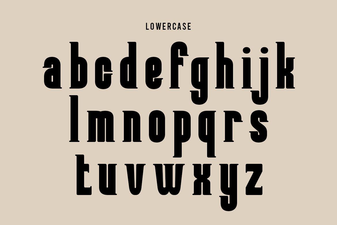 Vornek | Condensed Slab Serif Display Font — image 4