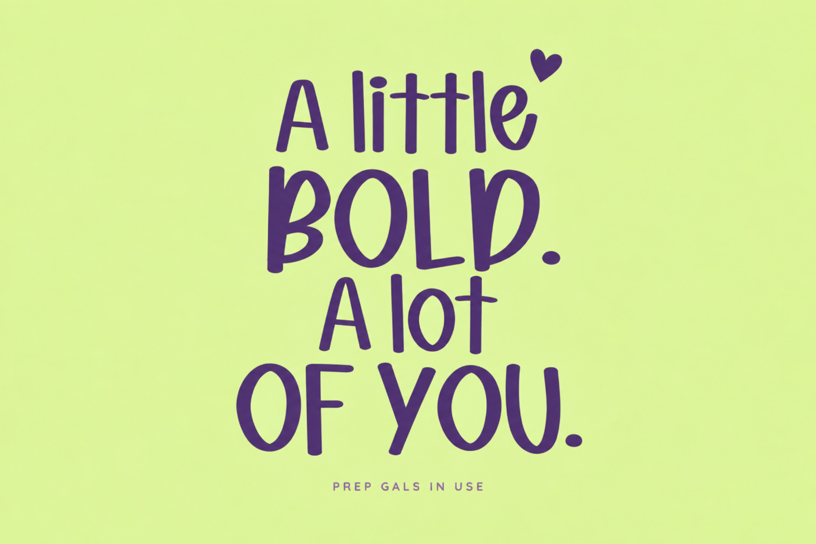 Prep Gals – Cute Bold Handwritten Preppy Font — image 4