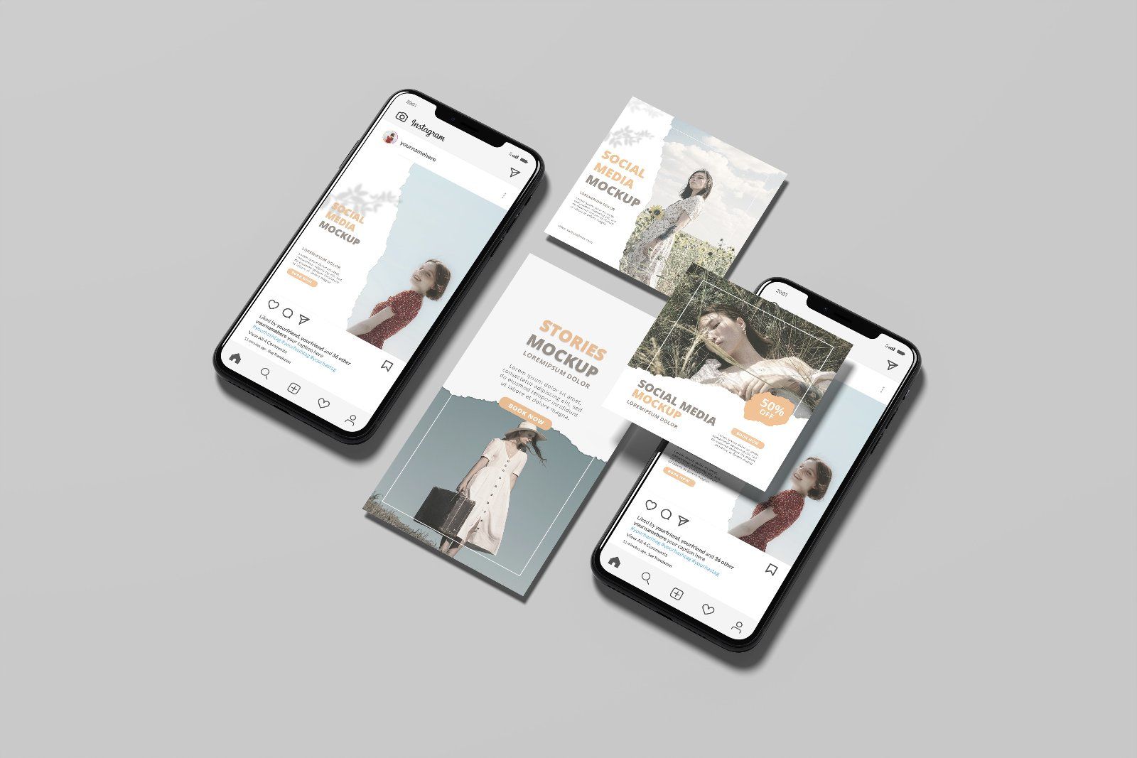 Social Media mockup