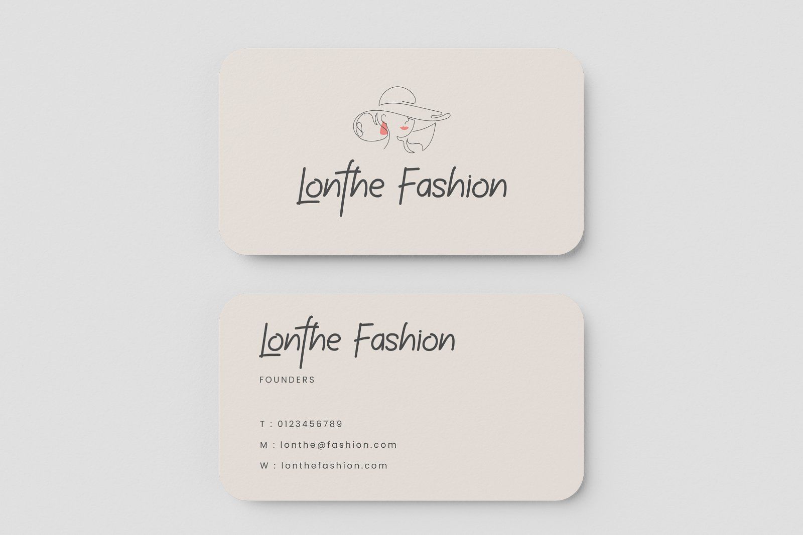 Branding Elegant Monoline Script Font – Lonthe Handwritten Casual Typeface for Logo, Beauty, Fashion