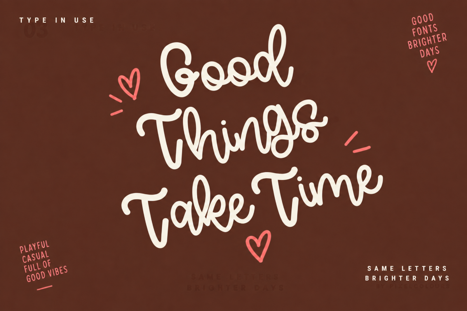 Wink Vibes – Bouncy Script Font — image 4