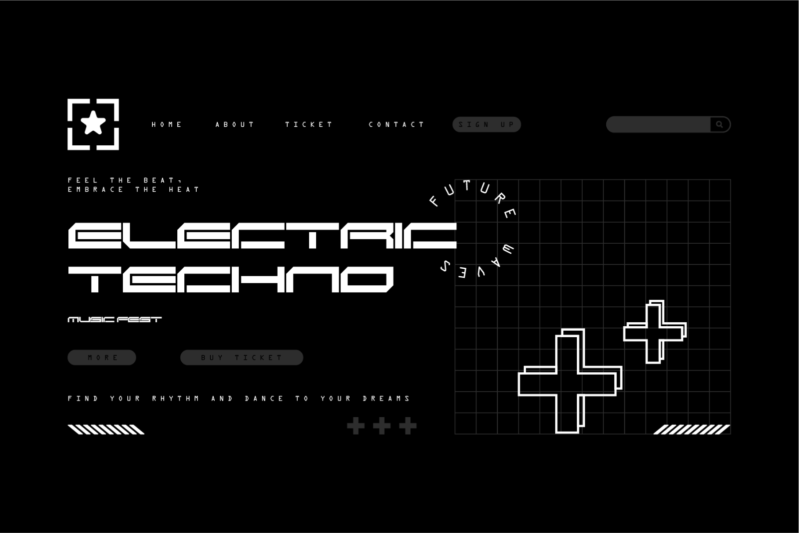 Clovyz - Futuristic Display Font — image 5